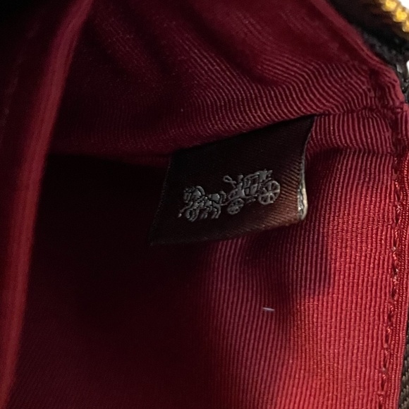 NWT Coach Leather Portfolio Wristlet - Picture 13 of 14